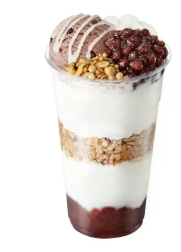 메가커피 팥빙수