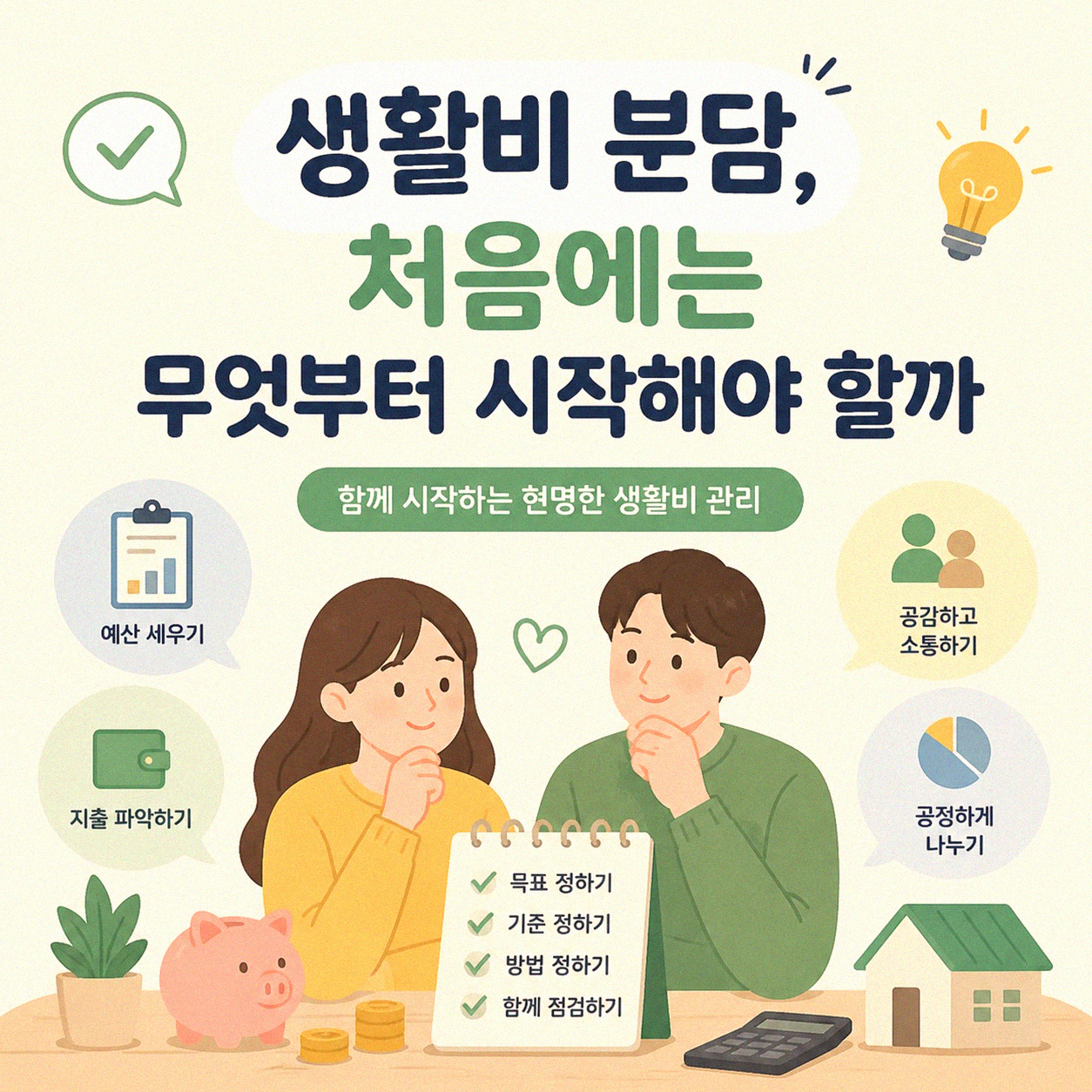 맞벌이 부부 생활비, 우리 집은 어떻게 나누고 있을까