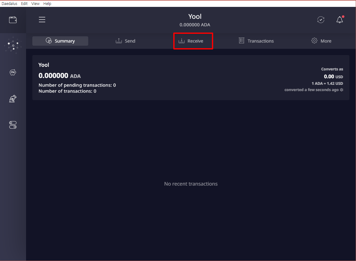 다이달로스-지갑