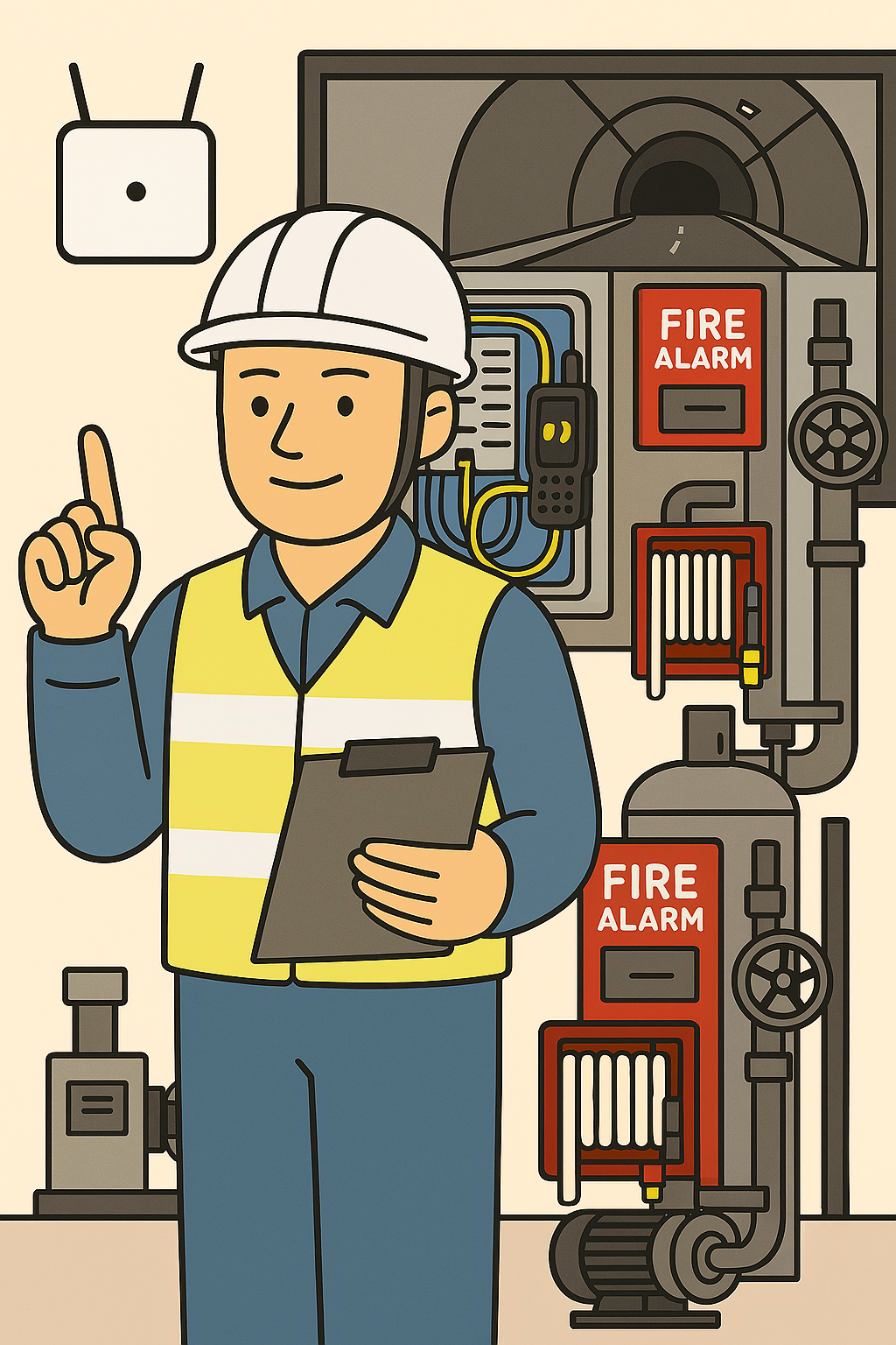 터널시설유지관리자