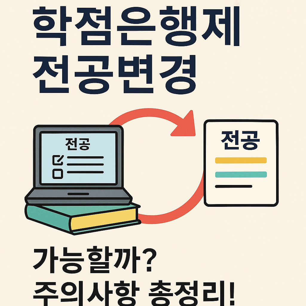학점은행제 전공변경