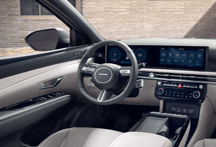 투싼 페이스리프트 실내