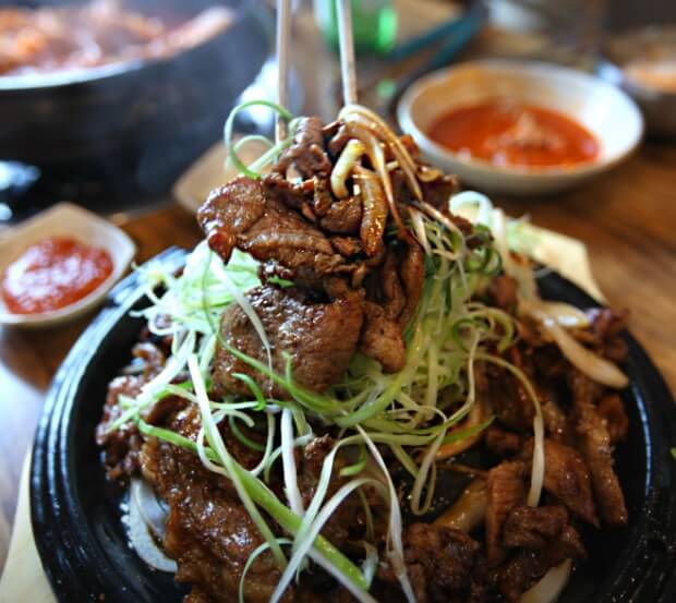 생생정보 고수의 부엌 곤지암 화담숲 근처 묵은지 등갈비찜과 석쇠불고기 맛집 곤지암 웅골