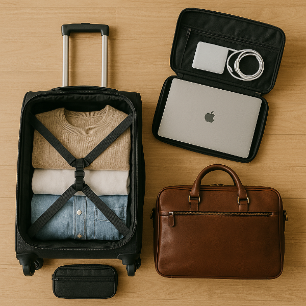 장거리 출장 가방 고르는 법 (수납, 정리, 노트북)