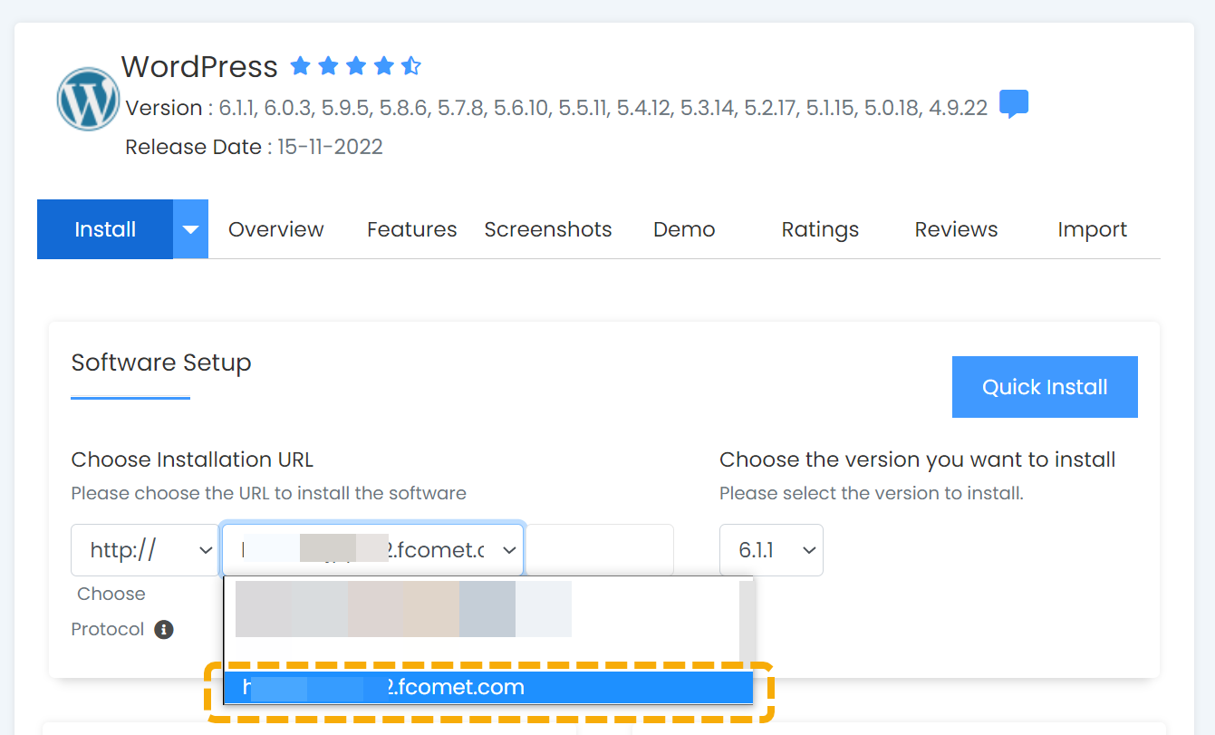 워드프레스 설치하기