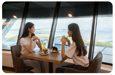 회전전망대-카페