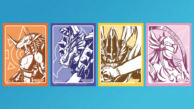 디지몬카드 게임의 주변 용품, TCG 카드 슬리브