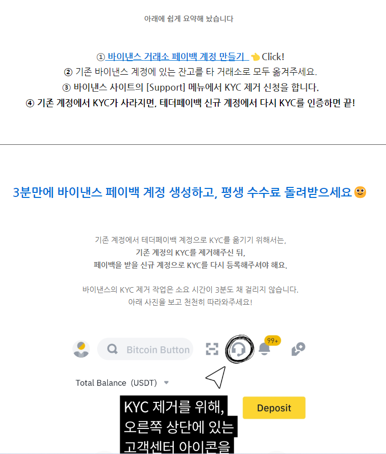 바이낸스 거래소 수수료 테더페이백에서 돌려받아요