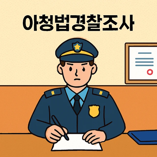 미성년자의제강간처벌, 아청법경찰조사