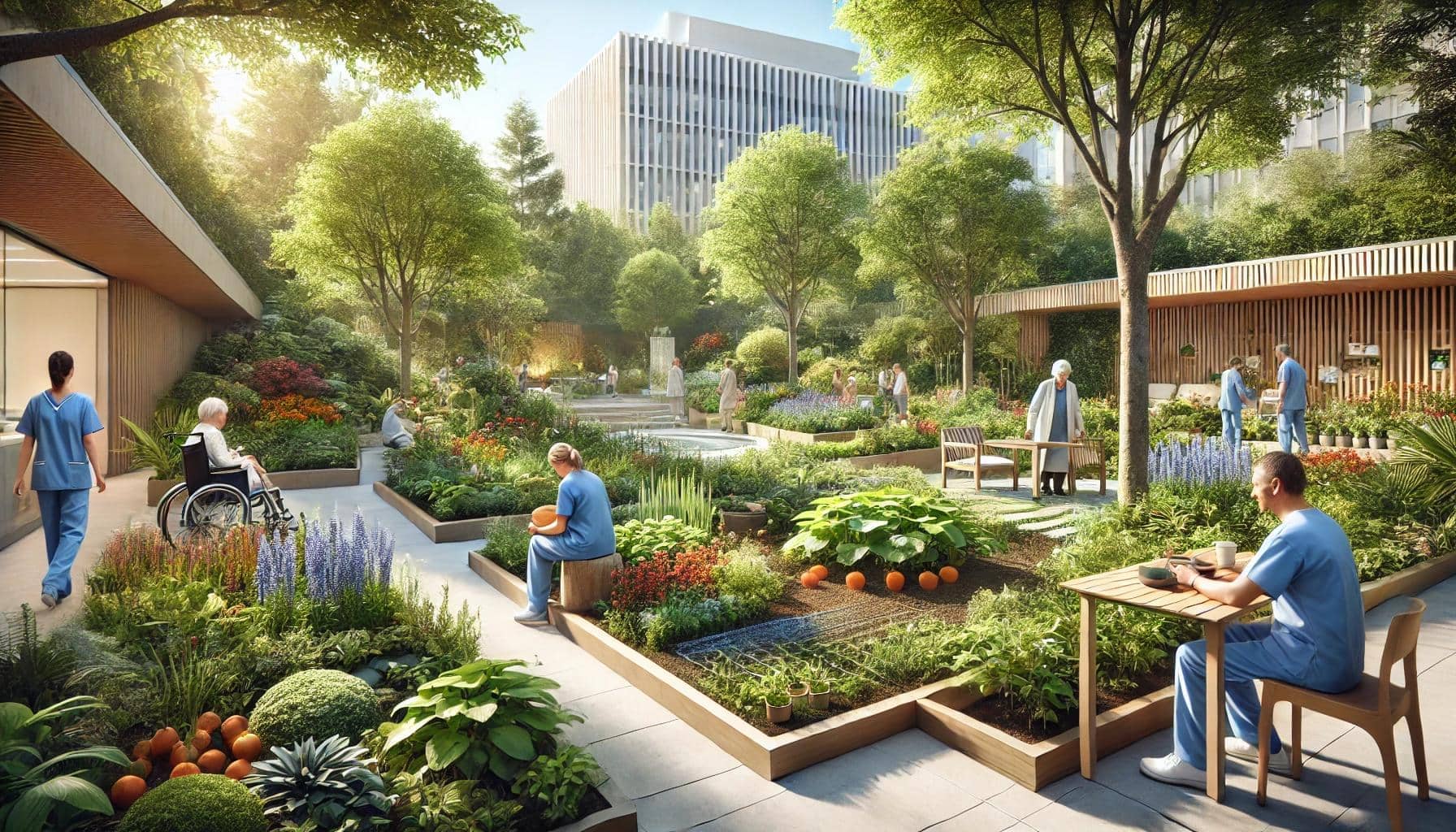 도시 농업과 헬스케어 : 의료기관에서 활용하는 힐링 가든