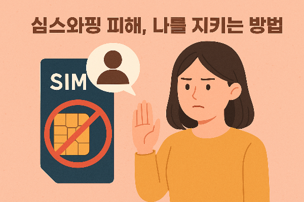 심스와핑 피해, 나를 지키는 방법
