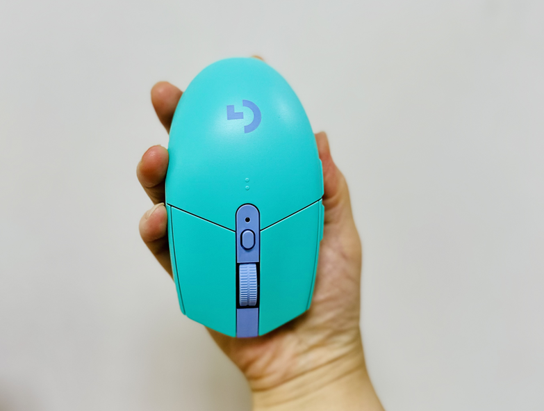 로지텍 G304 무선 마우스 민트 사용 후기 노트북 연결 과정