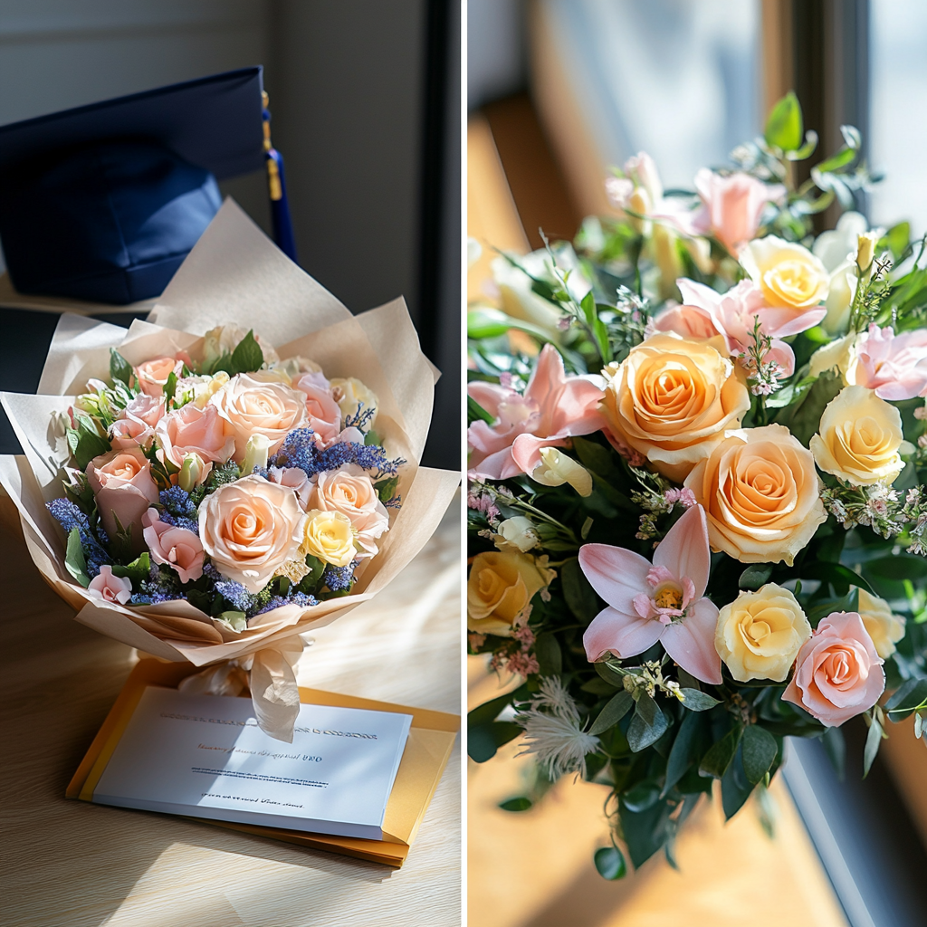 졸업식 꽃다발