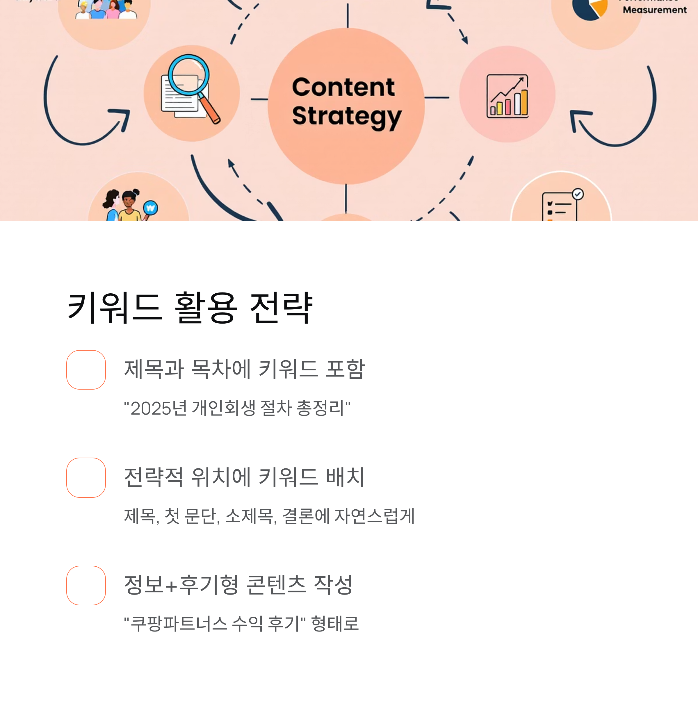 키워드를 수익 콘텐츠로 연결하는 전략