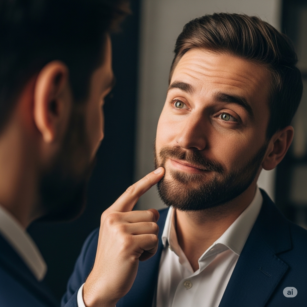 눈빛 연습: 자신감과 편안함을 담아내기