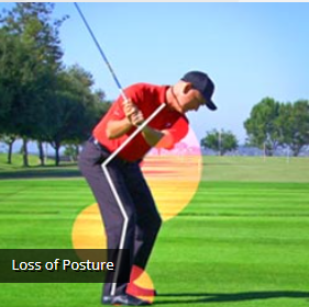 골프 Loss of posture 동작