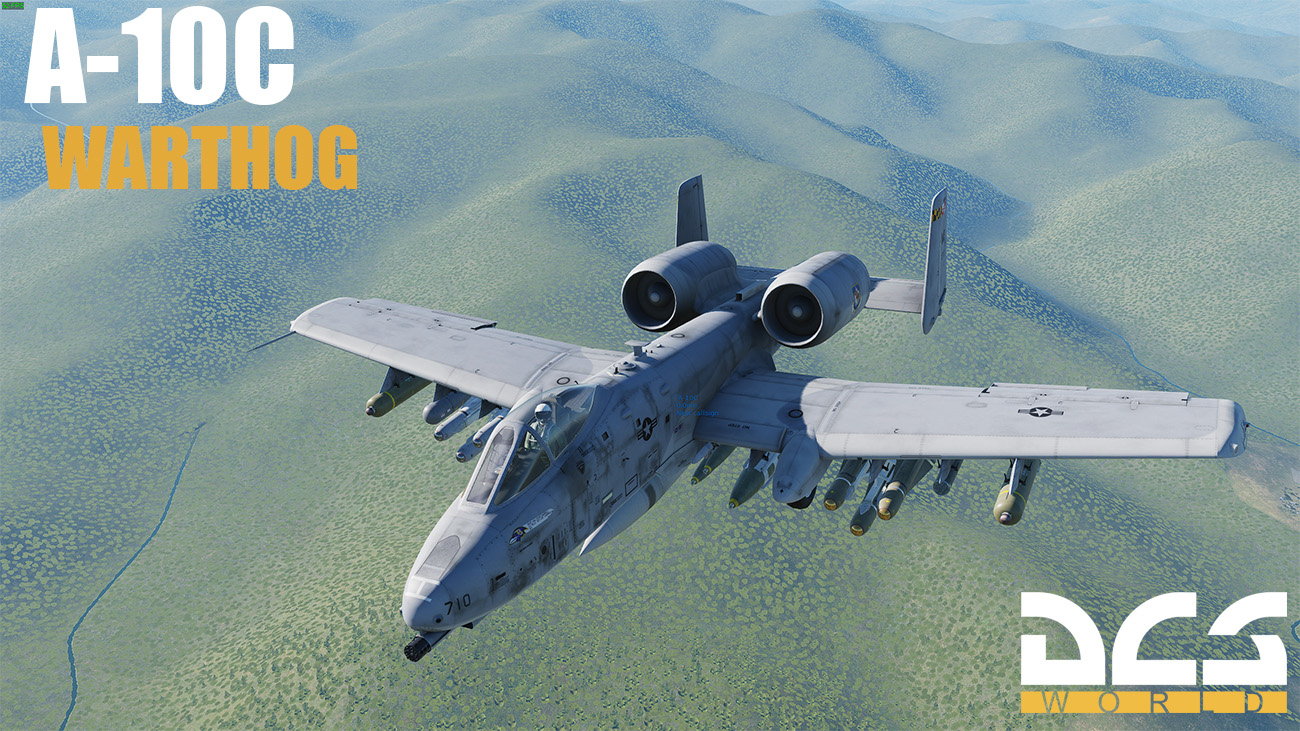 [DCS Worlds]A-10C 워호그 무장 사용 CCIP,  CCRP