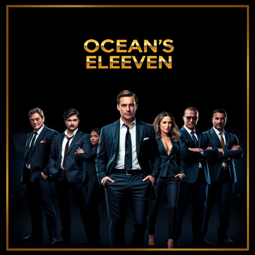 영화 오션스 일레븐에 영감을 받은 포스터