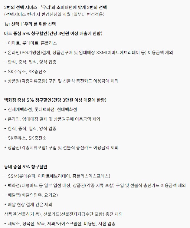 KB국민 Our WE:SH 카드