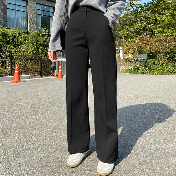 너랑나 융기모 스판 부츠컷 슬랙스