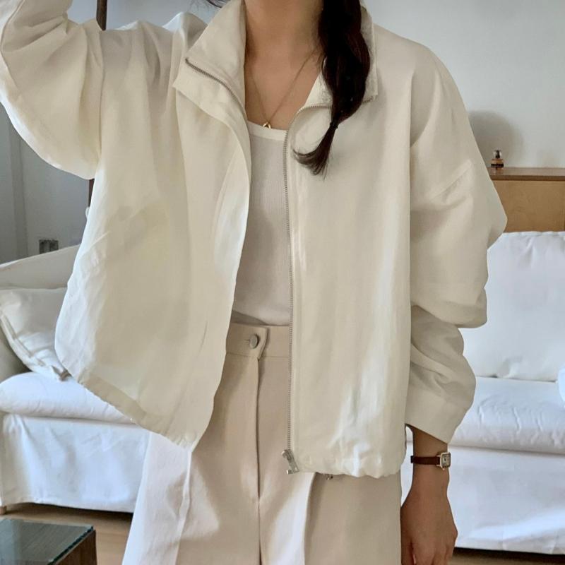 여성 여름 블루종 점퍼