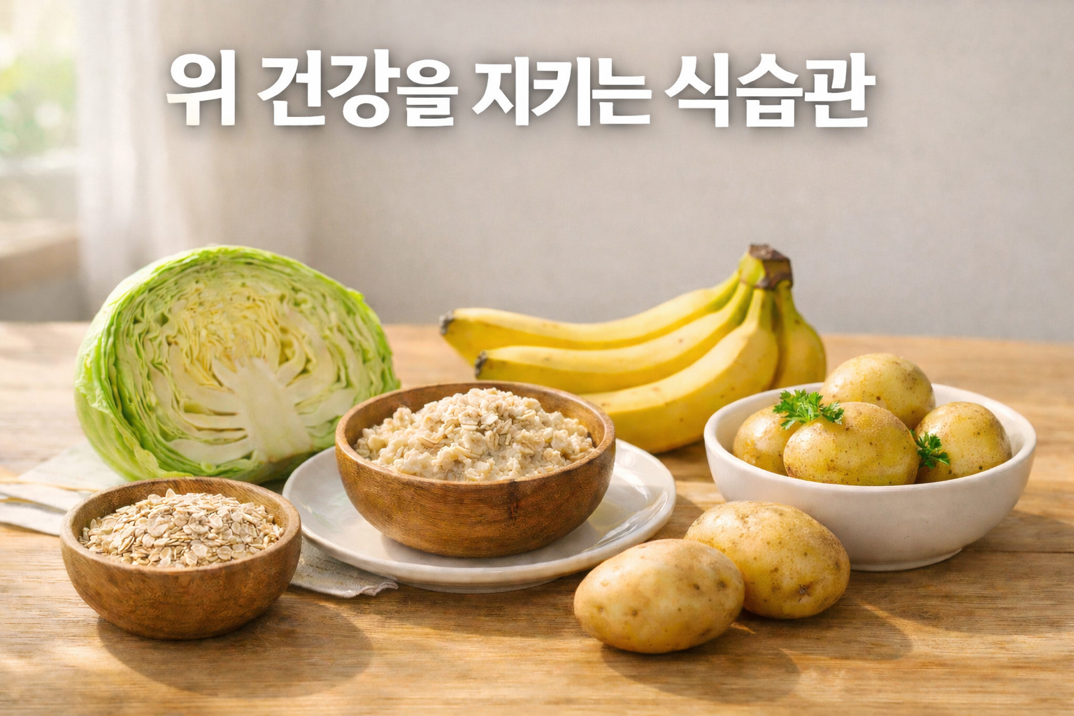 위 건강을 지키는 식습관