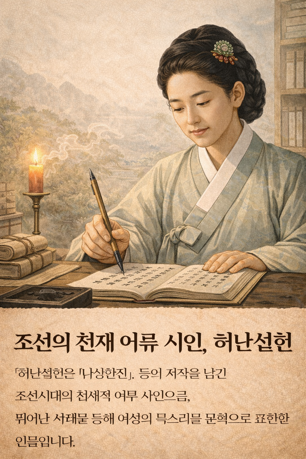 허난설헌 여성 시인