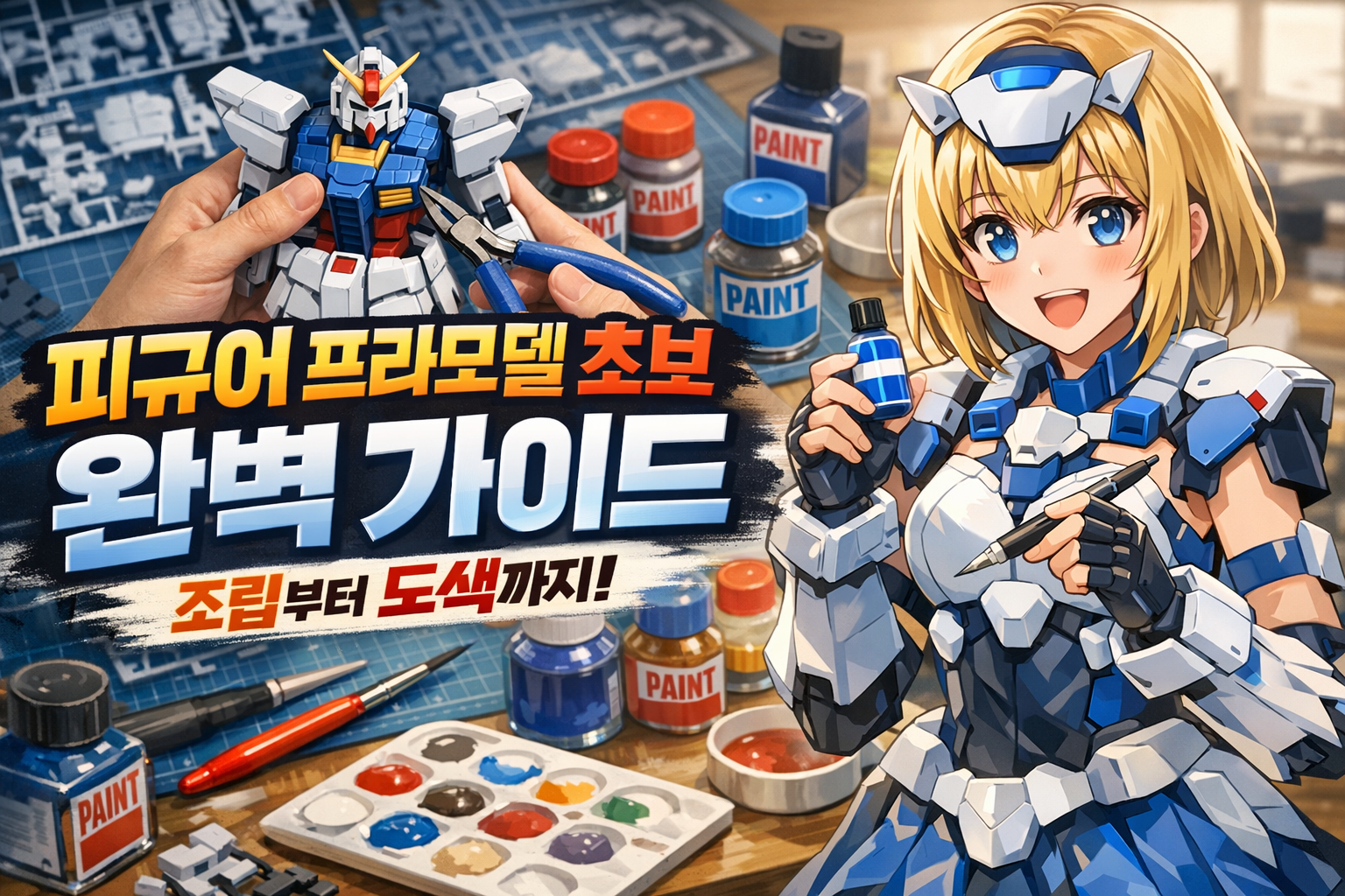 피규어 프라모델 초보 완벽 가이드