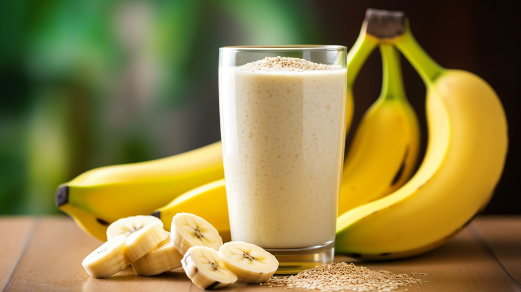 바나나 오트밀 스무디