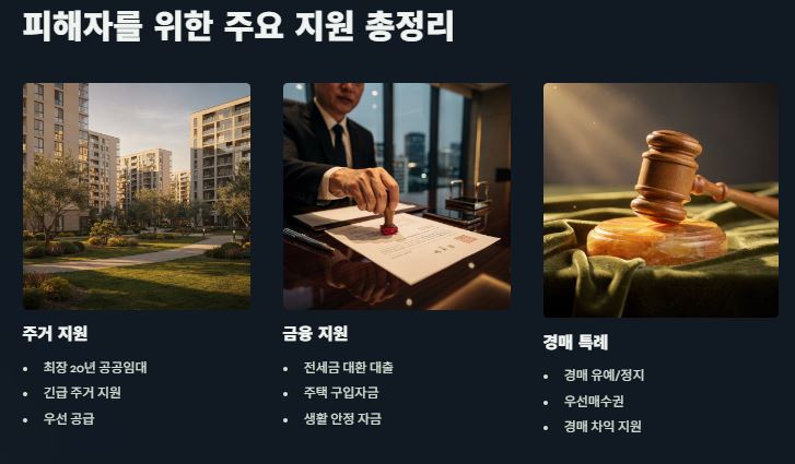 피해자 지원책