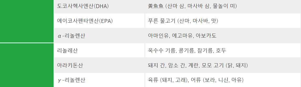 필수지방산