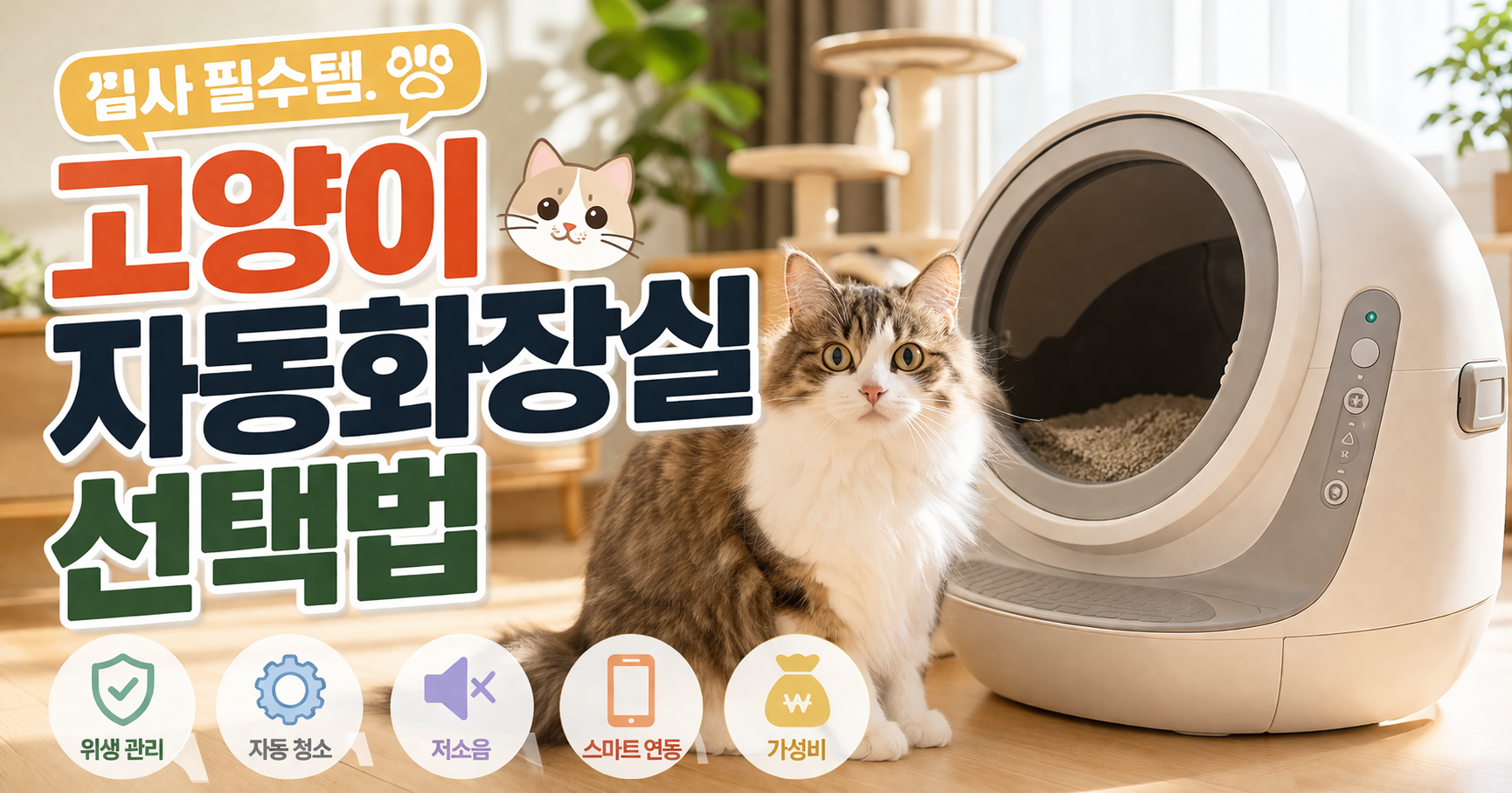고양이 자동화장실
