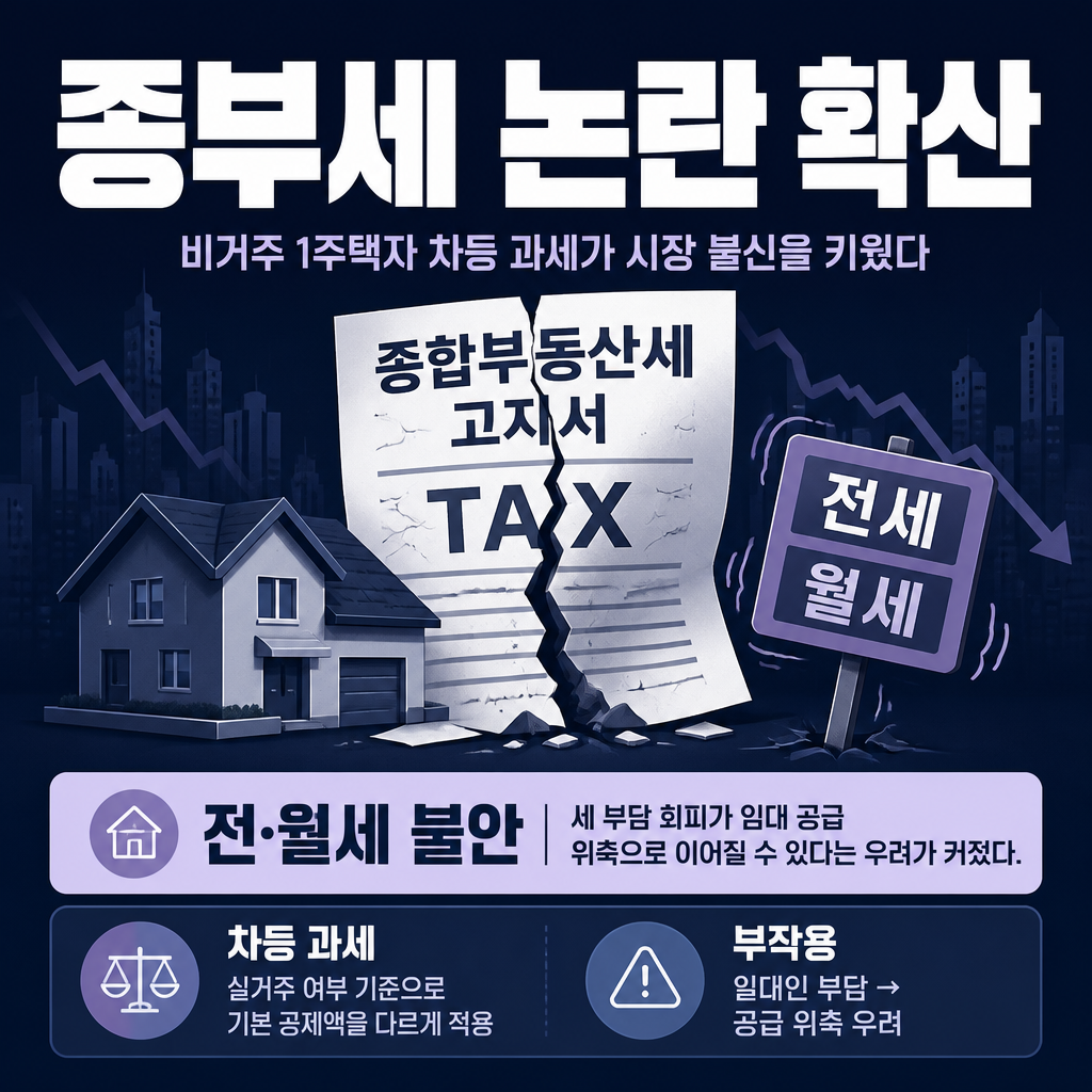 종부세 논란 확산
