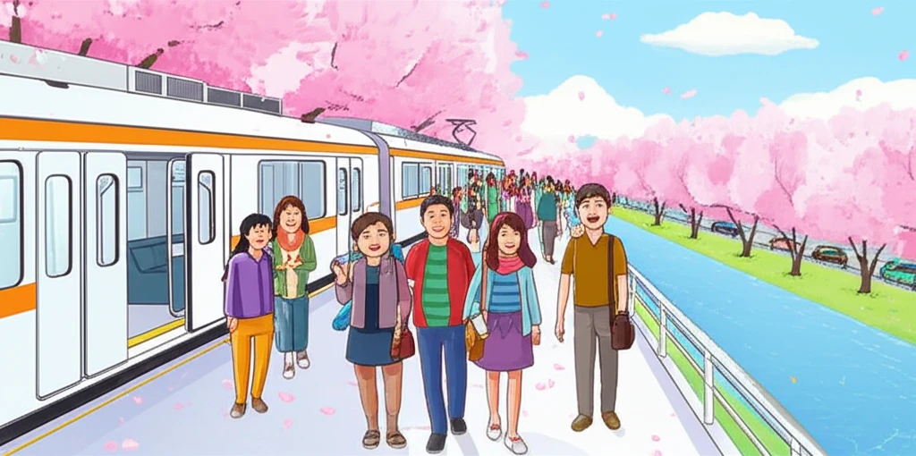 안양천 벚꽃 나들이 정보 개화 시점부..