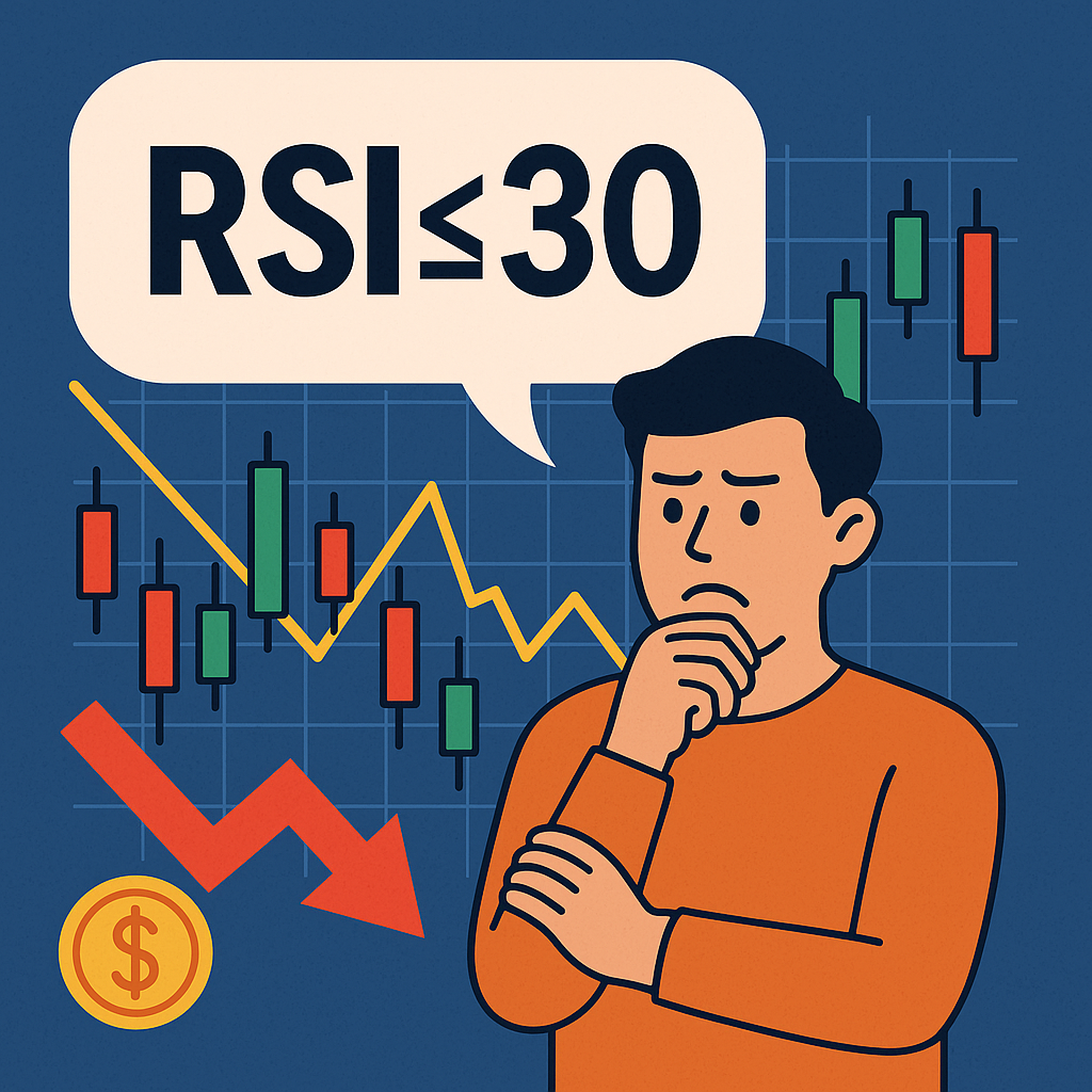 RSI 30 이하, 진짜 매수 시그널일까? 타이밍 판단의 핵심 원리