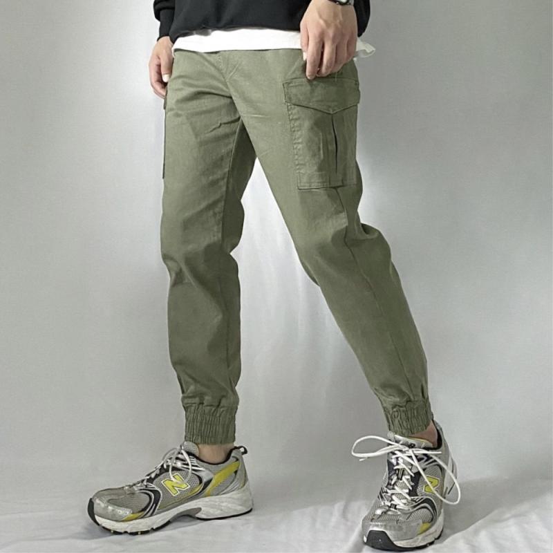 남자 조거팬츠 남성 카고바지 빅사이즈 조커 건빵 면바지