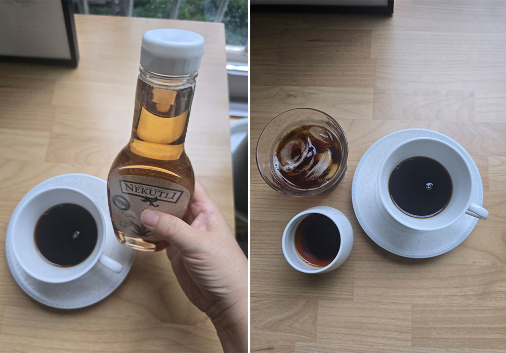 물온도 92도 브루잉 신맛이 줄었어요.