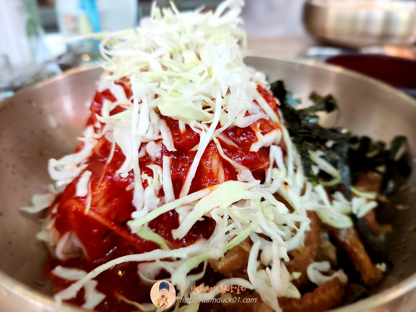 황태비빔국수