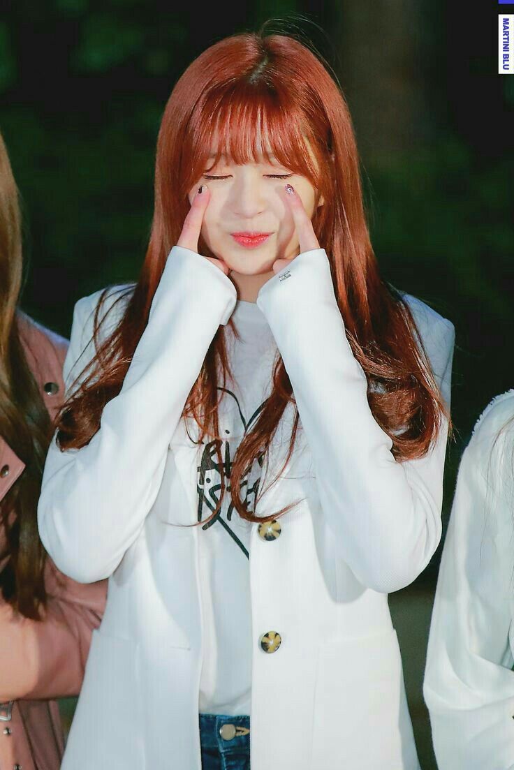 아이즈원 김민주 최애사진