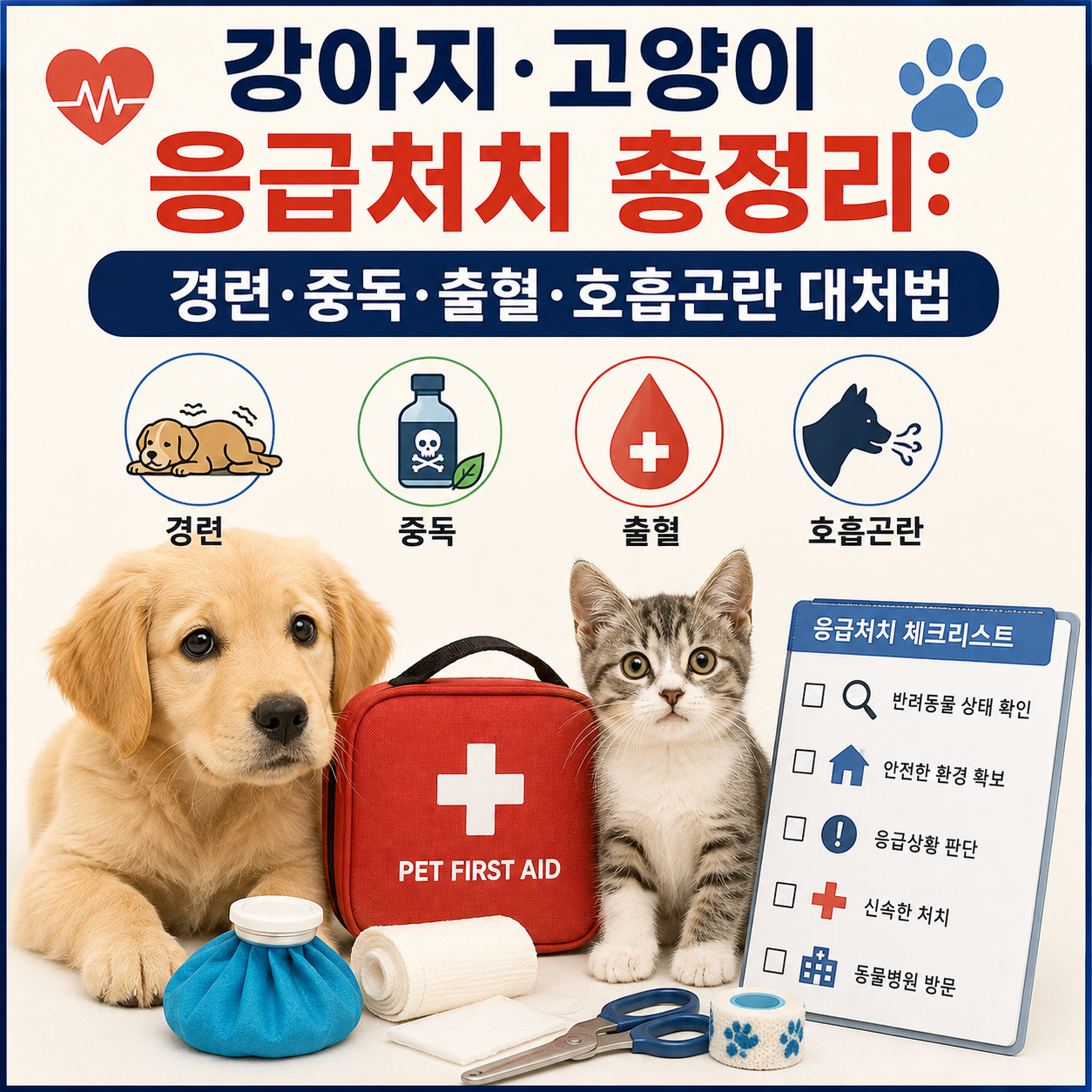 강아지&middot;고양이 응급처치