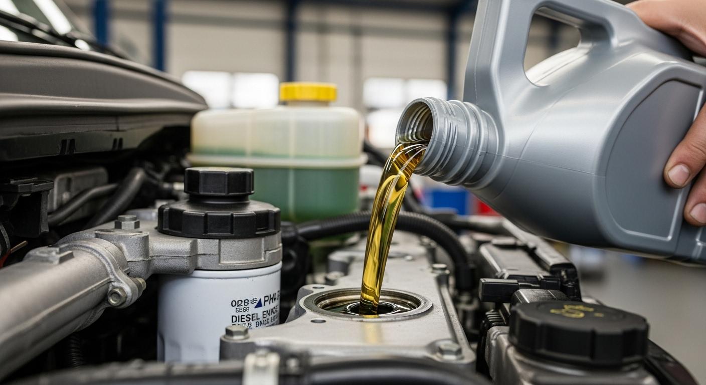 경유 엔진오일 주기