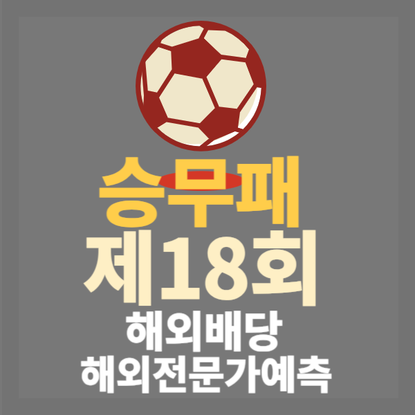 제18회 축구토토승무패