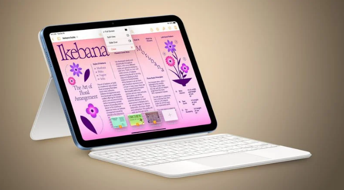 2024년 애플의 새 아이패드 매직 키보드(이미지출처-macrumors)