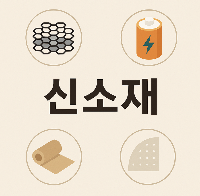 신소재 개념 일러스트 이미지