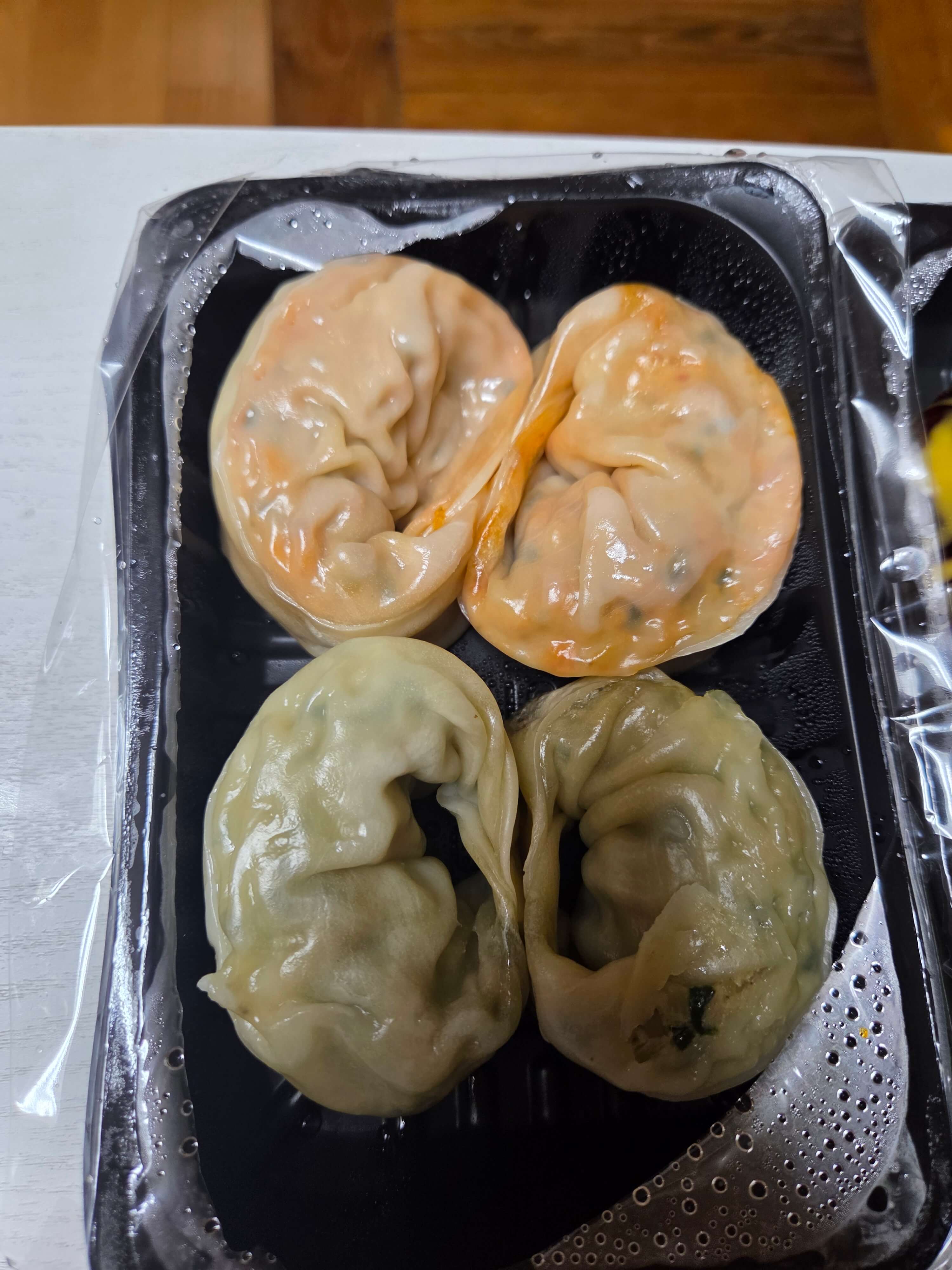 열정국밥 얇은피왕만두(김치만두2&amp;#44; 고기만두2)