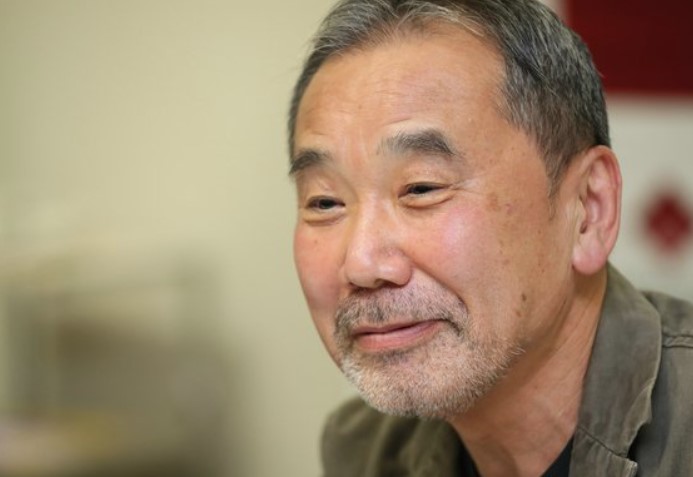 2018년에 내한해 중앙일보와 인터뷰한 무라카미 하루키