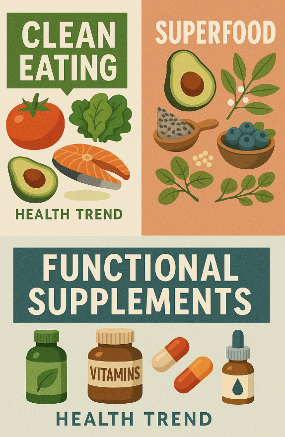 최신 건강 트렌드 관련 사진