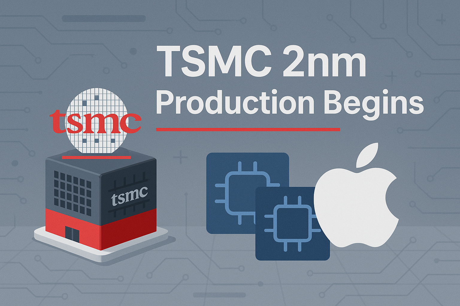TSMC 2nm 공정 시범 양산 – 애플·퀄컴·삼성 경쟁 구도 TSMC 2nm 양산 돌입 썸네일