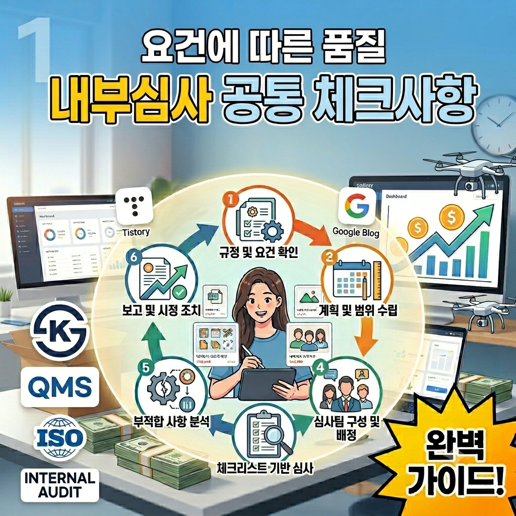 요건에 따른 품질 내부심사 공통 체크사항 -리브워크