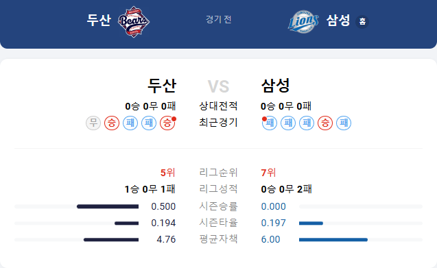 2026 프로야구 일정